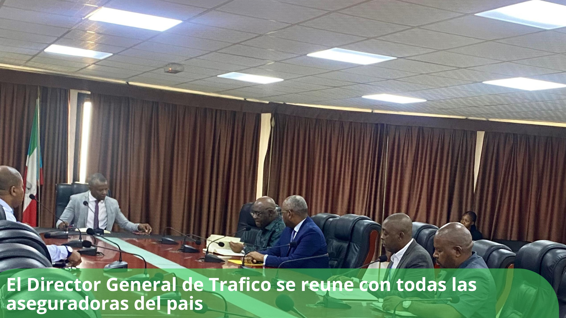 Reunión institucional entre el Director General de Tráfico y las principales aseguradoras del país.