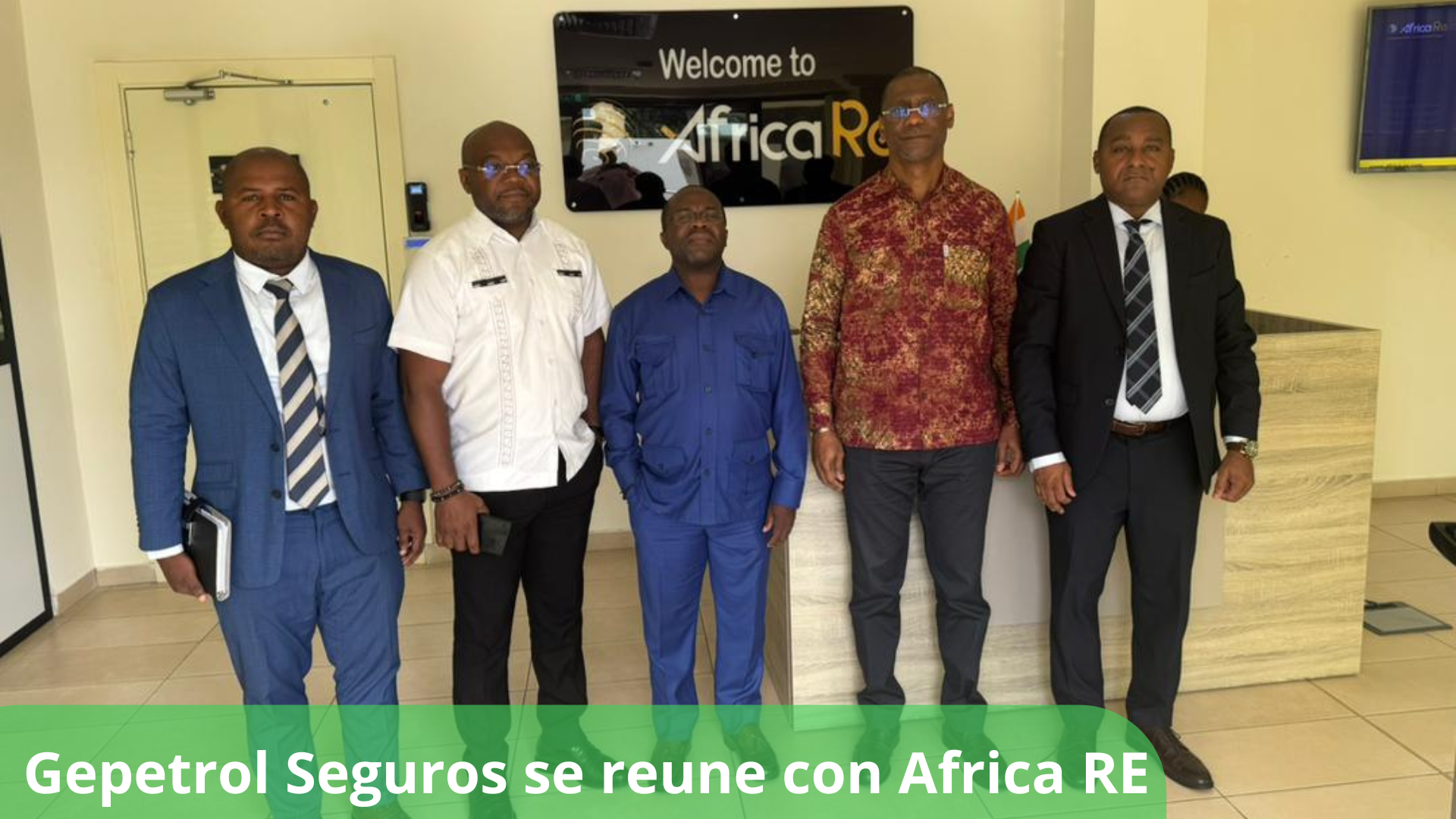 Gepetrol Seguros, S.A. y AFRICA RE fortalecen su cooperación en reaseguro, formación y regularización financiera