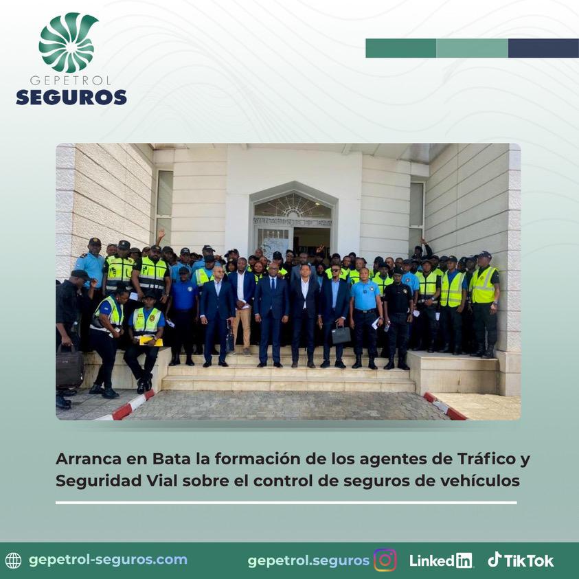 Arranca en Bata la formación de los agentes de Tráfico y Seguridad Vial sobre el control de seguros de vehículos.