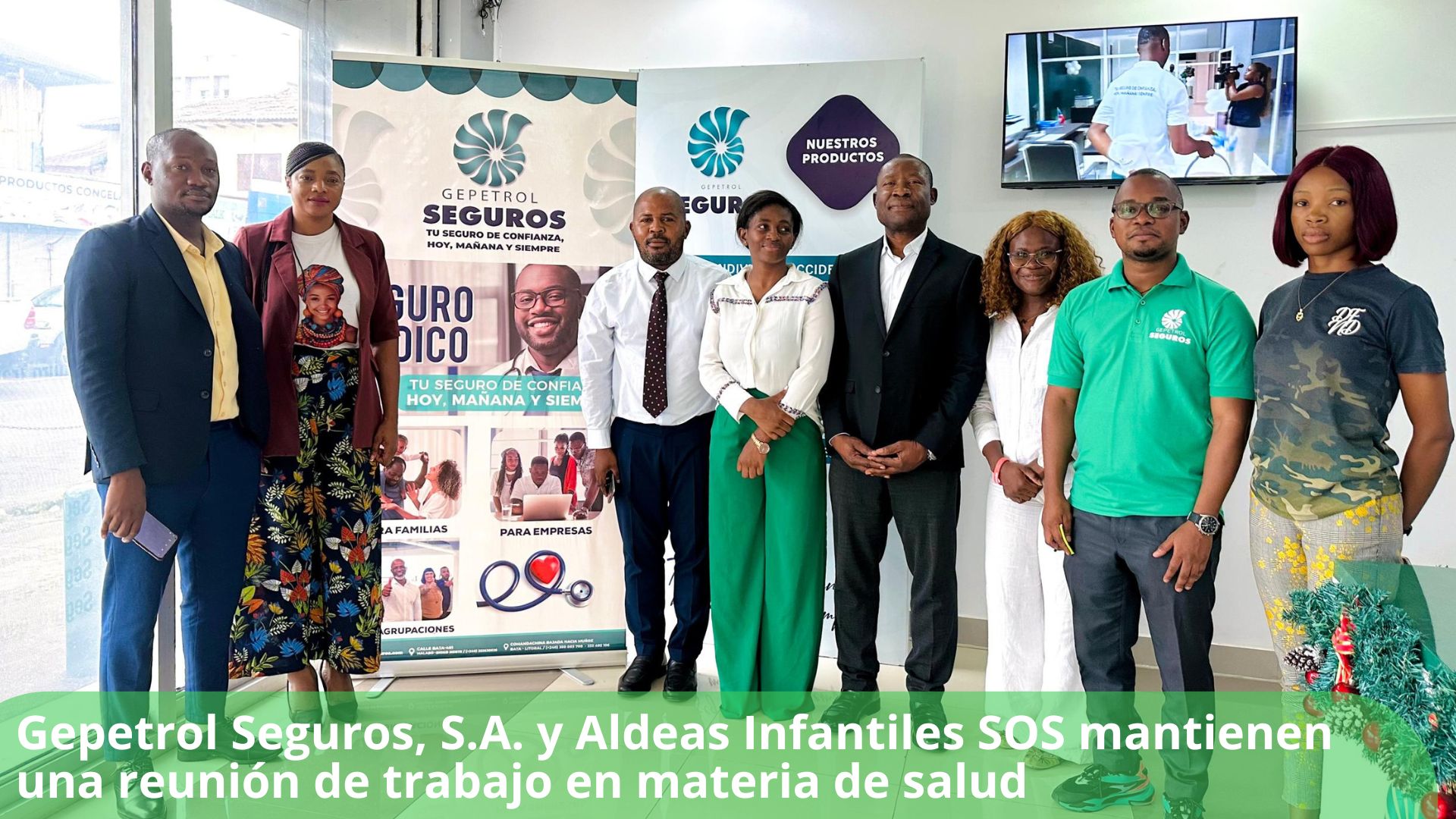 Gepetrol Seguros, S.A. y Aldeas Infantiles SOS mantienen una reunión de trabajo en materia de salud